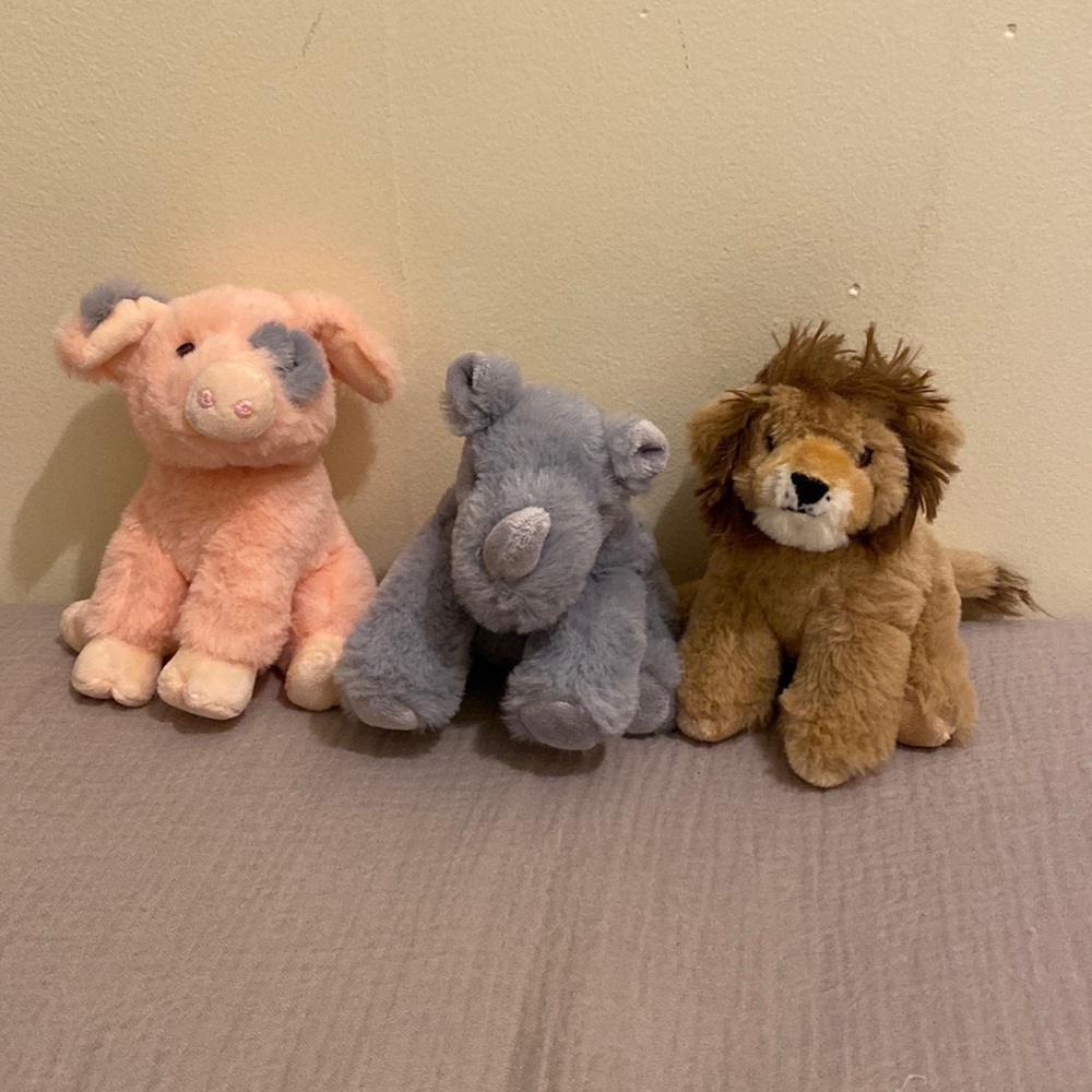 ECO PALS NATURE PLANET PLUSH TOYS. Set 3 pieces. New. No tags